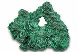 Silky Fibrous Malachite Cluster - DR Congo #294667-1